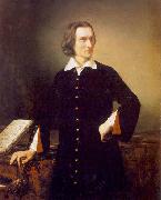 unknow artist Portrait of Franz Liszt oil painting reproduction